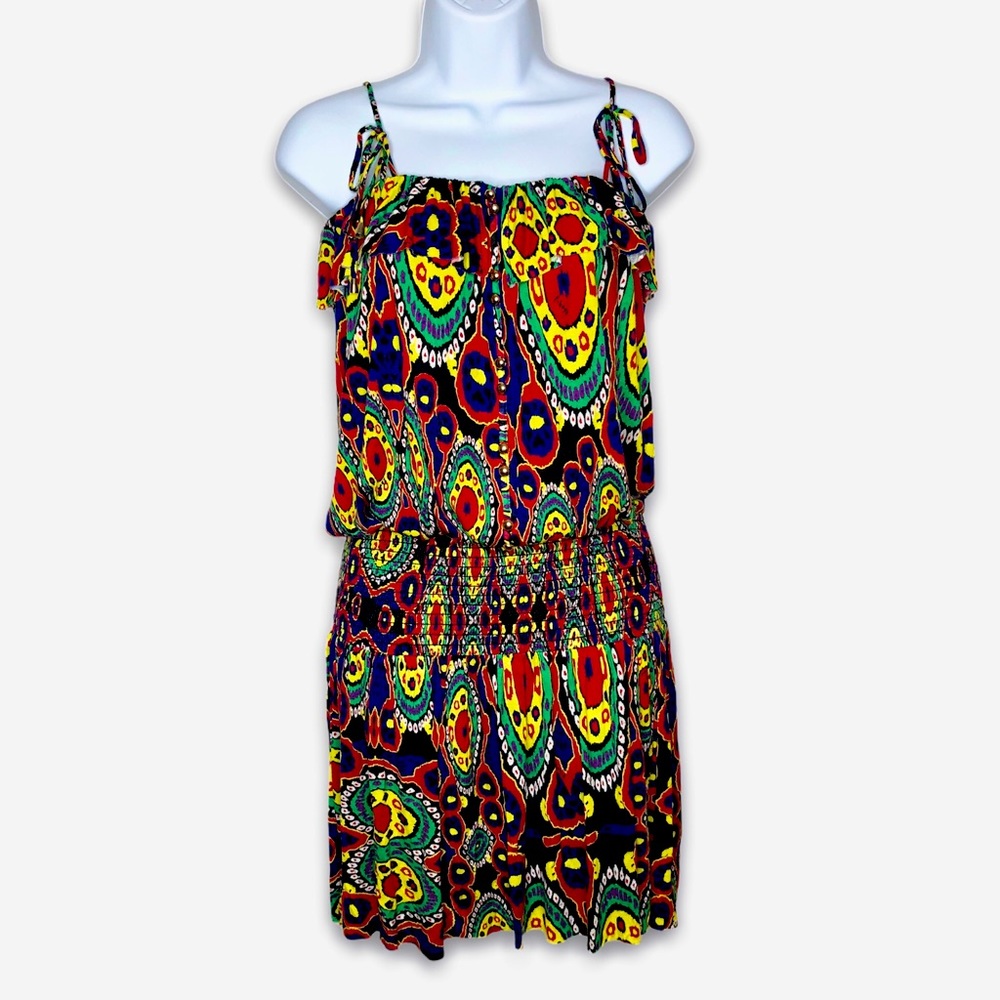 T-Bags Los Angeles bold print sundress retro Misa Los Angelas